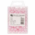 Pynteperler Ø10mm pink 115 stk | Floristik24.dk