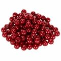 Floristik24 Pynteperler Ø10mm rød 115 stk