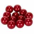 Floristik24 Pynteperler Ø2cm rød 12 stk