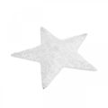 Floristik24 Julepyntstjerne Julepyntstjerne hvid H20cm 4stk