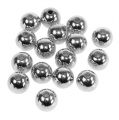 Floristik24 Dekorative perler sølvmetallic 14mm 35stk