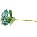 Floristik24 Dekorativ hortensia blå kunstig blomst Kunstig haveblomst H35cm