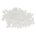Floristik24 Dekorative perler til trådning af hobbyperler hvide 6mm 300g