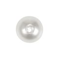 Floristik24 Dekorative perler til trådning af hobbyperler hvide 6mm 300g