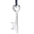 Floristik24 Dekorativ nøgle dekorativ bøjle metal sølv 4x11cm 6 stk