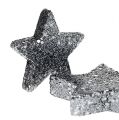 Floristik24 Dekorative stjerner til spredning af 4-5cm sort 40stk