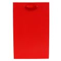 Floristik24 Deco taske til gave rød 12cm x19cm 1stk
