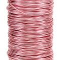 Floristik24 Deco Emaljeret Wire Pink Ø0,50mm 50m 100g