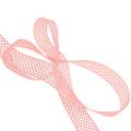 Floristik24 Dekorativt bånd blonder 21mm 20m pink