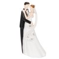 Floristik24 Dekorativ figur af et brudepar, 10,5 cm
