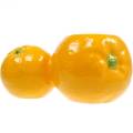 Floristik24 Blomstervase Orange Keramikvase Citrus sommerdekoration