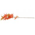 Floristik24 Deco gren ahorn orange blade kunstig gren efterår 80cm