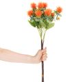 Kunstig orange saflor som kunstig blomst til vaser og dekoration, 55 cm, 4 stk. | Floristik24.dk