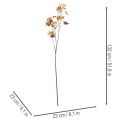 Kunstig efterårsgren af sødgummitræ med blade og frugtklaser, 132 cm | Floristik24.dk