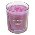 Floristik24 Duftlys i glas sommer duft bær mix lilla H8cm