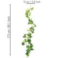 Kunstig vedbend-guirlande til værelsesdekoration 173 cm | Floristik24.dk
