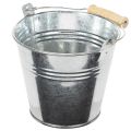 Spand Ø12cm H10cm 8 stk. Zink,