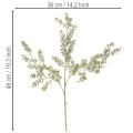 Kunstig eukalyptusgren, dekorativ gren til vaser og buketter, 49 cm, 4 stk. | Floristik24.dk