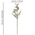 Kunstig eukalyptusgrendekoration, grenarrangement, 3 stk. | Floristik24.dk
