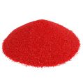 Floristik24 Farve sand 0,5mm rød 2kg