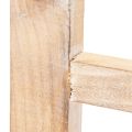 Trævinduesramme som vægdekoration 100 cm | Floristik24.dk