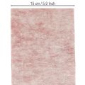 Filtbånd, 100% uld, tofarvet, som grydelapper, filtbånd hvid/rød, 15 cm x 5 m | Floristik24.dk