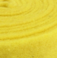 Floristik24 Filtbånd gul dekorationsbånd filt 7,5cm 5m