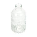 Floristik24 Dekorative flasker mini vaser glas lysestager H12,5cm 6 stk