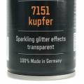 Floristik24 Glitter Spray Kobber Glitter Spray Maling Spray 400ml