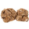 Floristik24 Brun meleret fåreuld, naturlig uld, løs, til hobbyarbejde, 250 g
