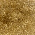 Blomsterhårglitter Guld 200g Englehår | Floristik24.dk