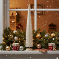 Kunstigt dekorativt juletræ, bordjuletræ, 60 cm | Floristik24.dk