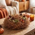 Dekorativ fiber naturlig tamarind 500g kunstfiber blomsterdekoration | Floristik24.dk