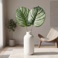 Calathea Kunstig Kurv Marante Kunstige Planter Grøn 51cm | Floristik24.dk