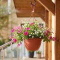 Hængekurv Ø30cm terracotta | Floristik24.dk