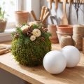 Styrofoam kugle Ø10cm hvid 5 stk | Floristik24.dk