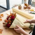 Blomsterhandler crepepapir champagne 50x250cm | Floristik24.dk