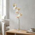 Orchid Phalaenopsis kunstig 6 blomster creme pink 70cm | Floristik24.dk