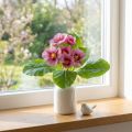 Primroser Kunstige Blomster Cowslips Pink H25cm | Floristik24.dk