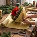 Blomsterhandler Crepe Papir