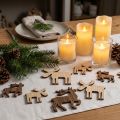 Bland rensdyr til spredning brun, naturlig 3cm – 5cm 72 stk | Floristik24.dk