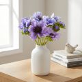 Kunstig blomsterbuket: Anemone, Windflower, Blå, Lilla, L28cm | Floristik24.dk