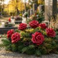 Skumrose Ø6cm Rød 27 stk | Floristik24.dk