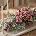 Skumrose Ø10cm gammelrosa 8 stk | Floristik24.dk