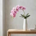 Orkidé Phalaenopsis kunstig 8 blomster pink 104cm | Floristik24.dk
