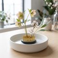 Pindsvin, Kenzan, Ikebana, sølv metal arrangement base, rund Ø5cm | Floristik24.dk