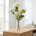 Kunstig blomster snebold plante Virburnum hvid Ø8cm 64cm | Floristik24.dk