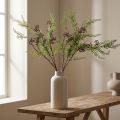 Dekorative grene peber gren kunstig med bær 90cm 2stk | Floristik24.dk