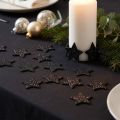 Mini glitterstjerne sort 2,5 cm 96 stk | Floristik24.dk