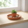 Grydeskænk, terracotta, madskål, arrangementsbund Ø8,8cm | Floristik24.dk